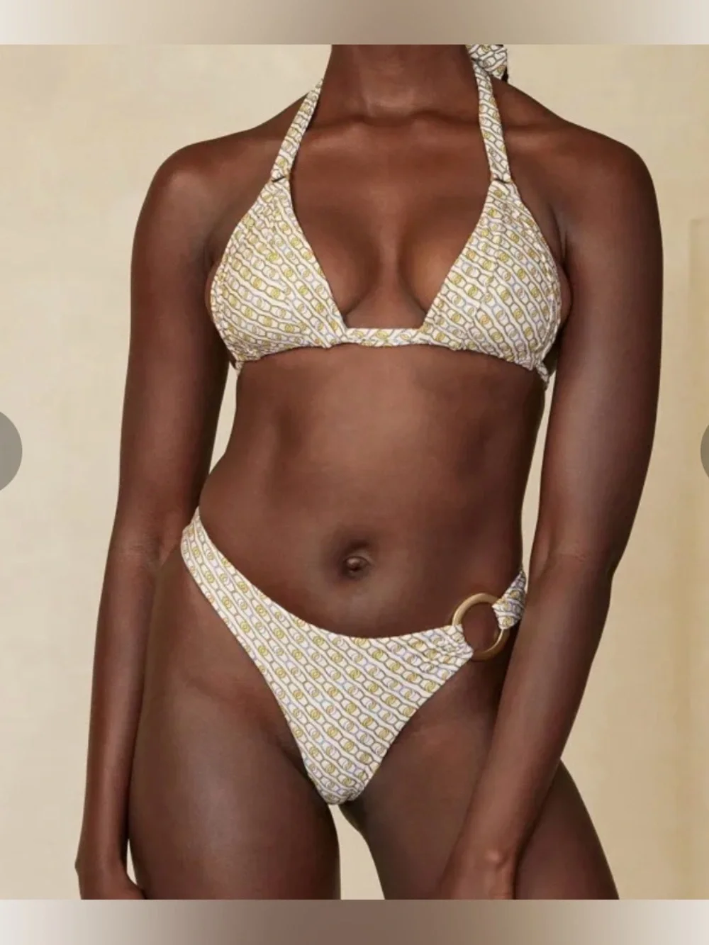 Monday Swimwear Morocco Bikini Top sun lynx geo 16 VVV XXL